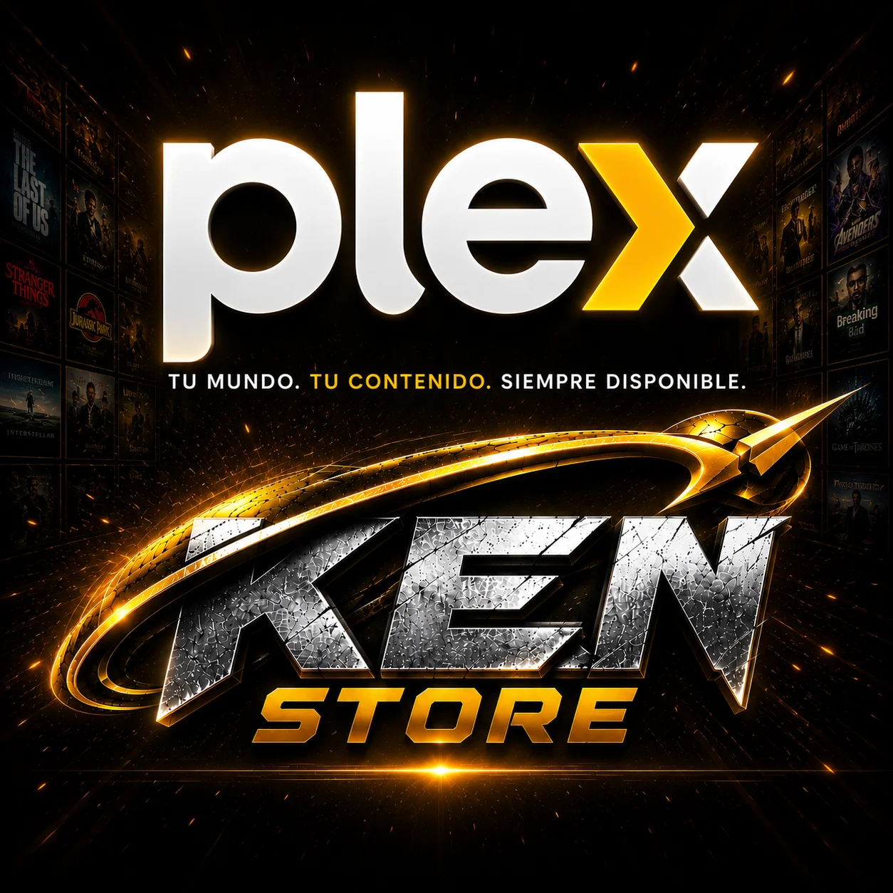 Logo de PLEX COMPLETA